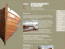 Tablet Screenshot of museumswerft.de